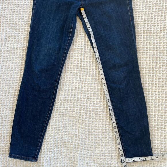 Cabi #5493 Rinse Skinny Dark Wash Stretch Mid-rise Denim Jeans Size 8 - Picture 13 of 14